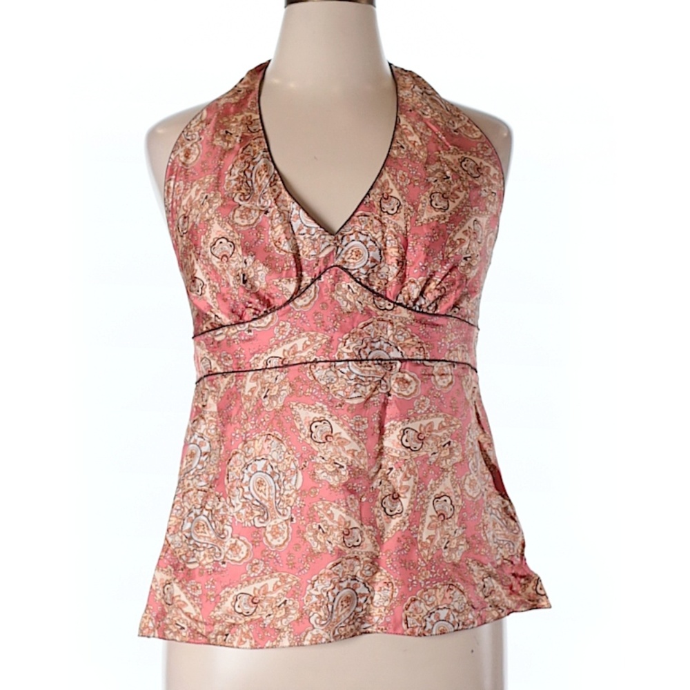 Silk ladies halter top